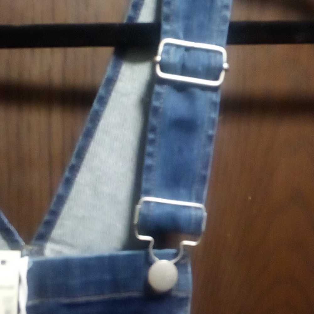 NWT Madewell Indigo Skinny Overalls - Picture 9 of 15